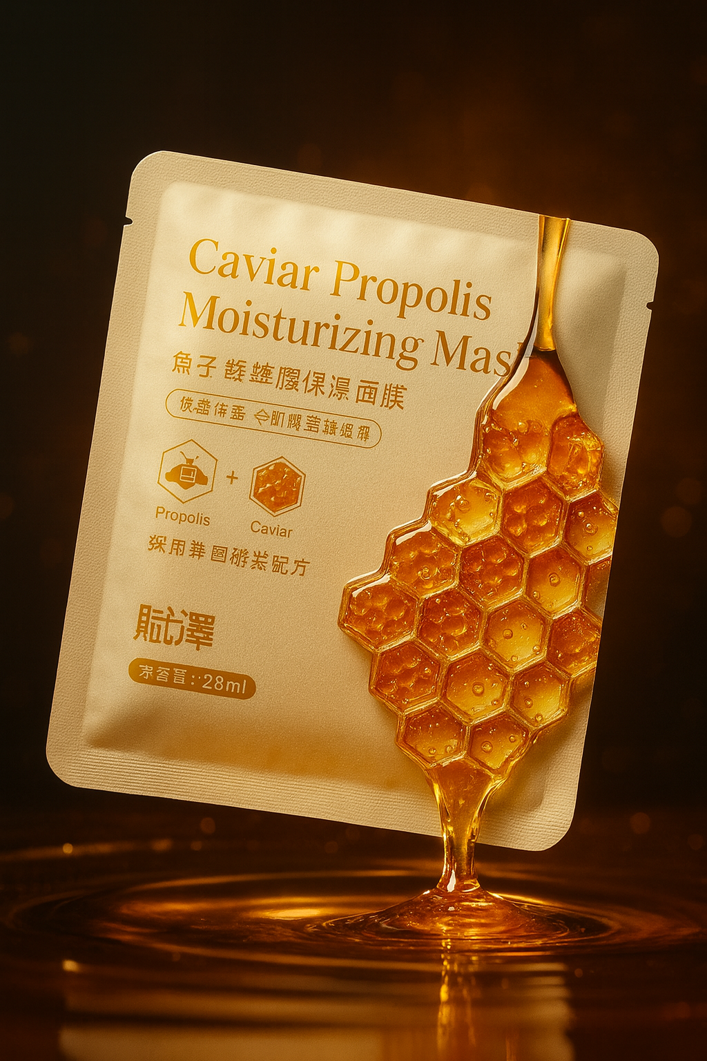 魚子醬蜂膠保濕面膜